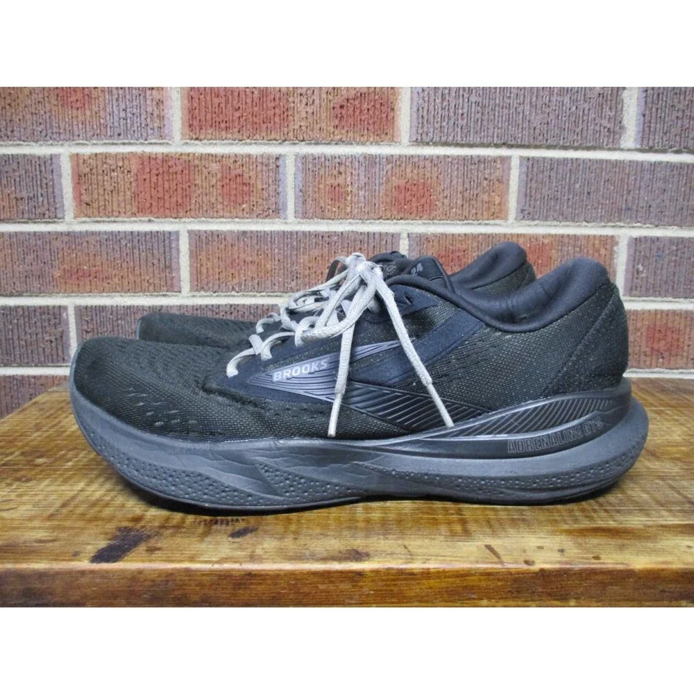 Brooks Mens Adrenaline GTS 24 Black 1104371D020 Running Sneakers Shoes Size 10 D